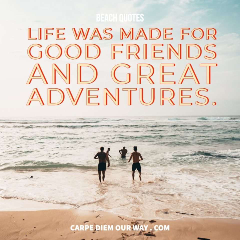 50 Perfect Beach Captions for Instagram | Carpe Diem OUR Way Travel