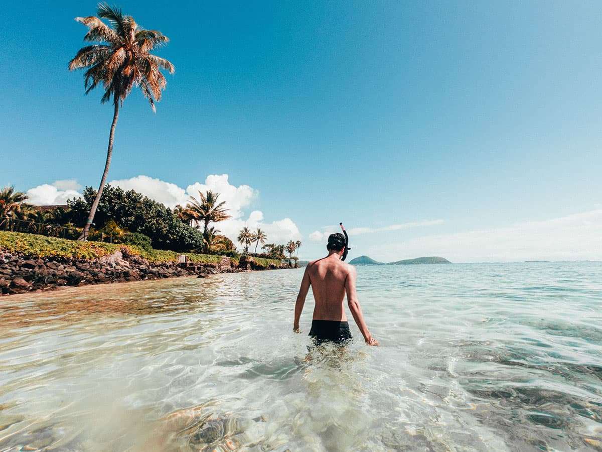 Snorkeling captions for Instagram