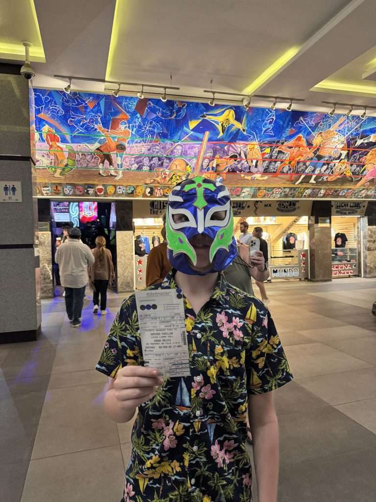Mexico souvenir lucha libre mask
