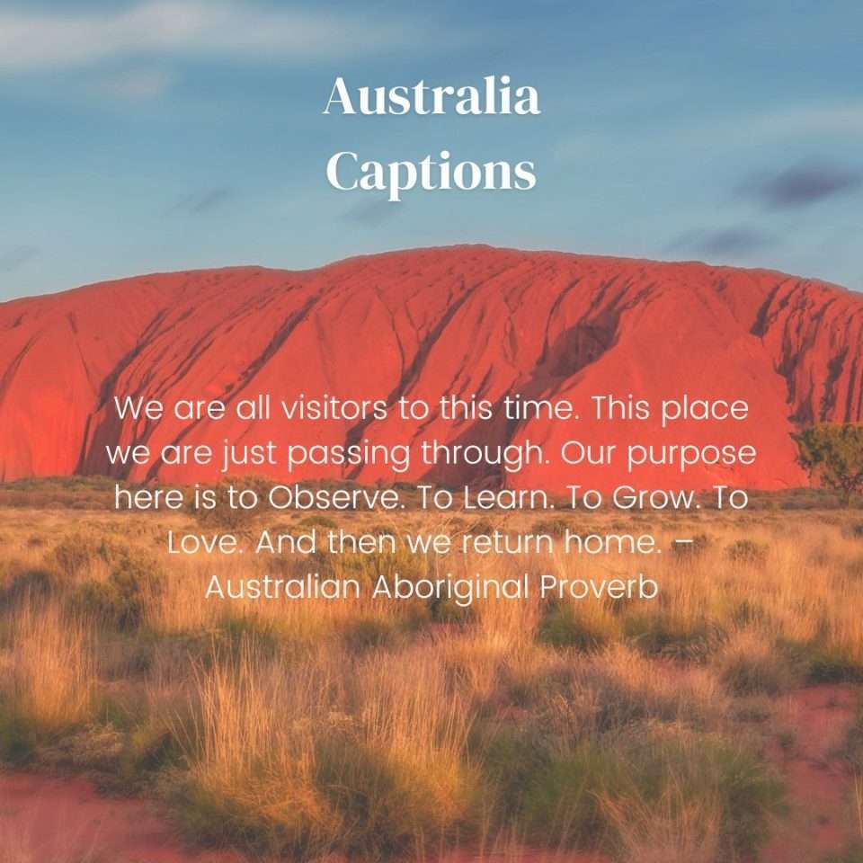 50 + Perfect Australia Captions for Instagram and More! | Carpe Diem ...
