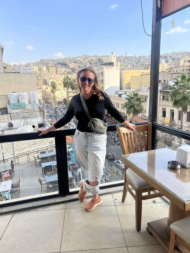 dressing for downtown amman in Fall