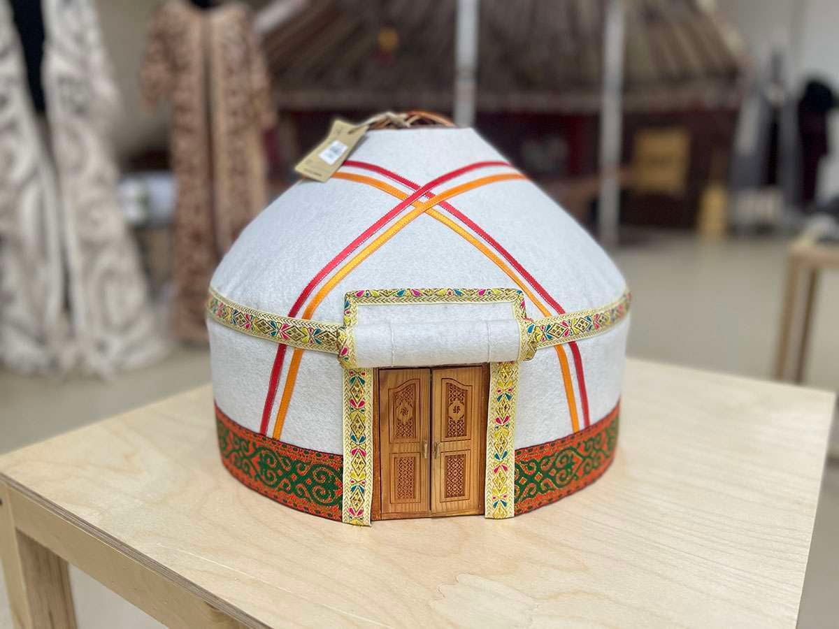 Kazakhstan souvenir yurt handicraft