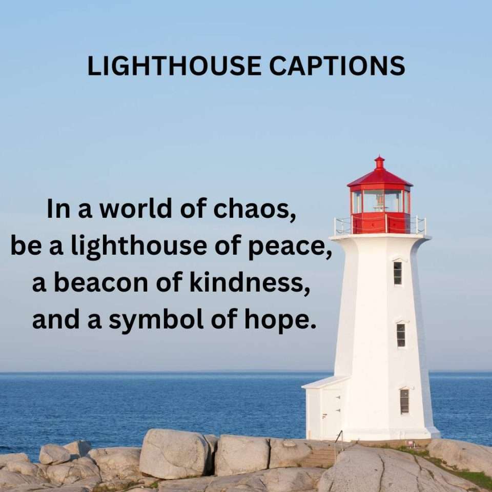50+ Perfect Lighthouse Captions for Instagram | Carpe Diem OUR Way Travel
