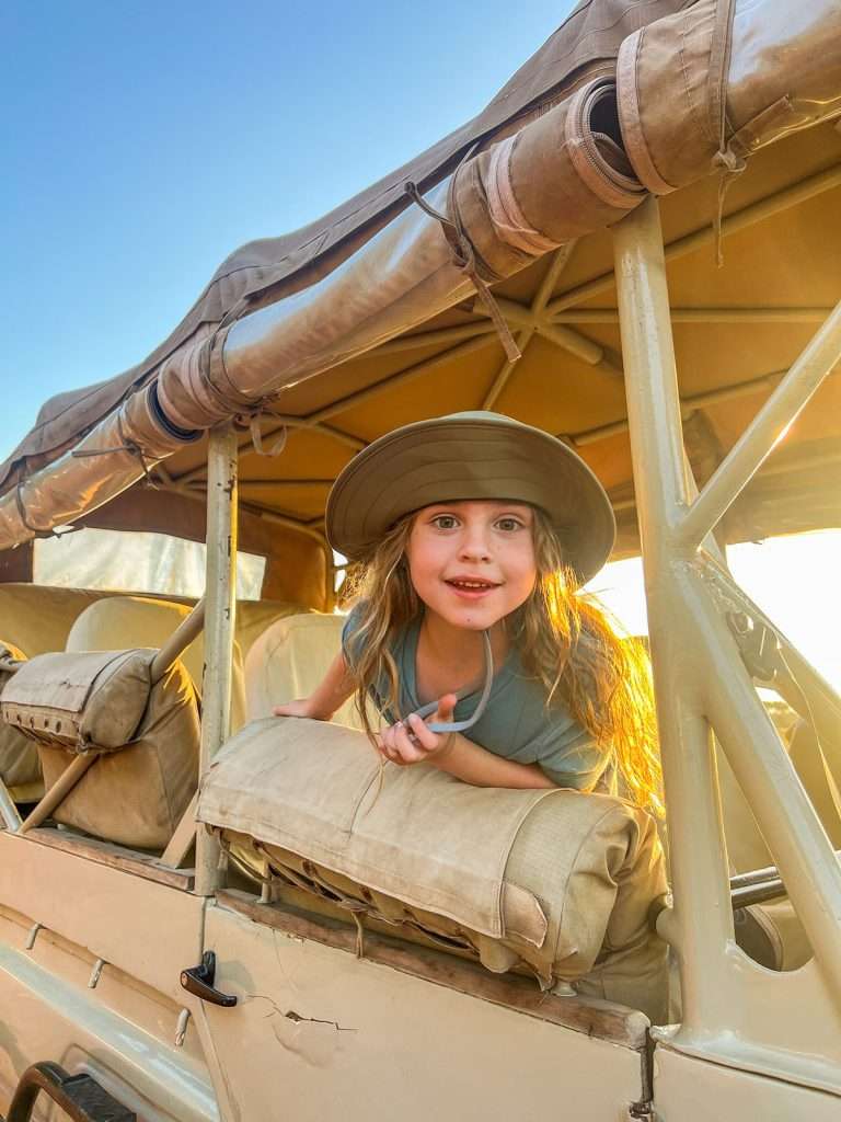 Safari Vehicle in Tanzania