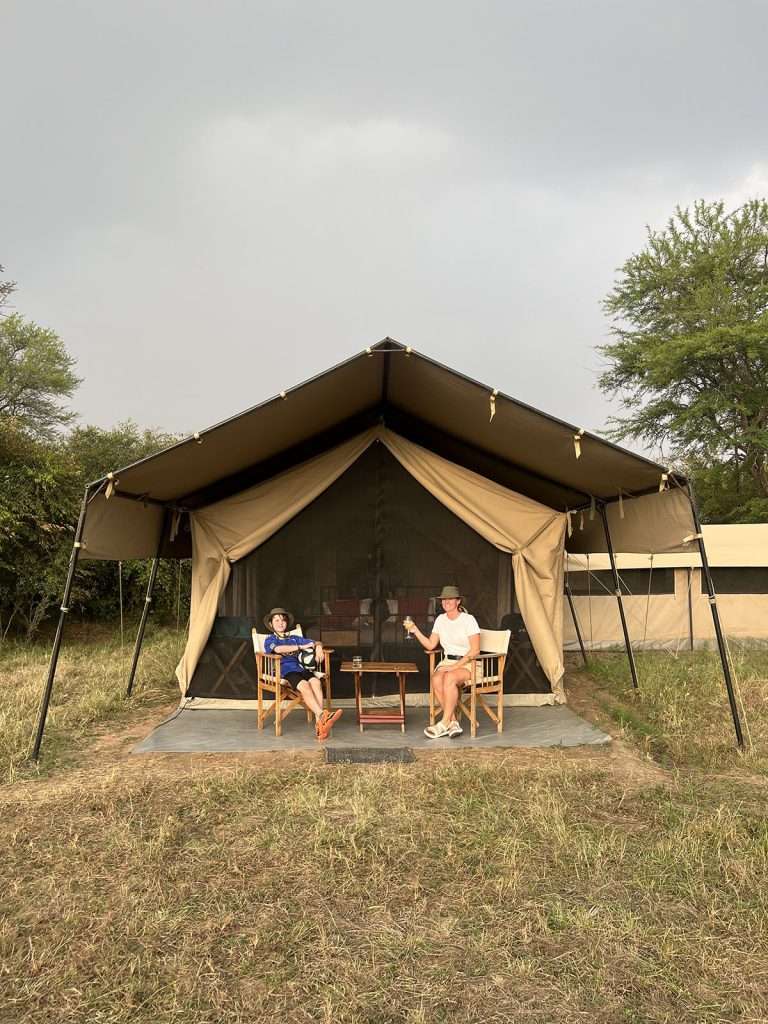 tented luxury camp
