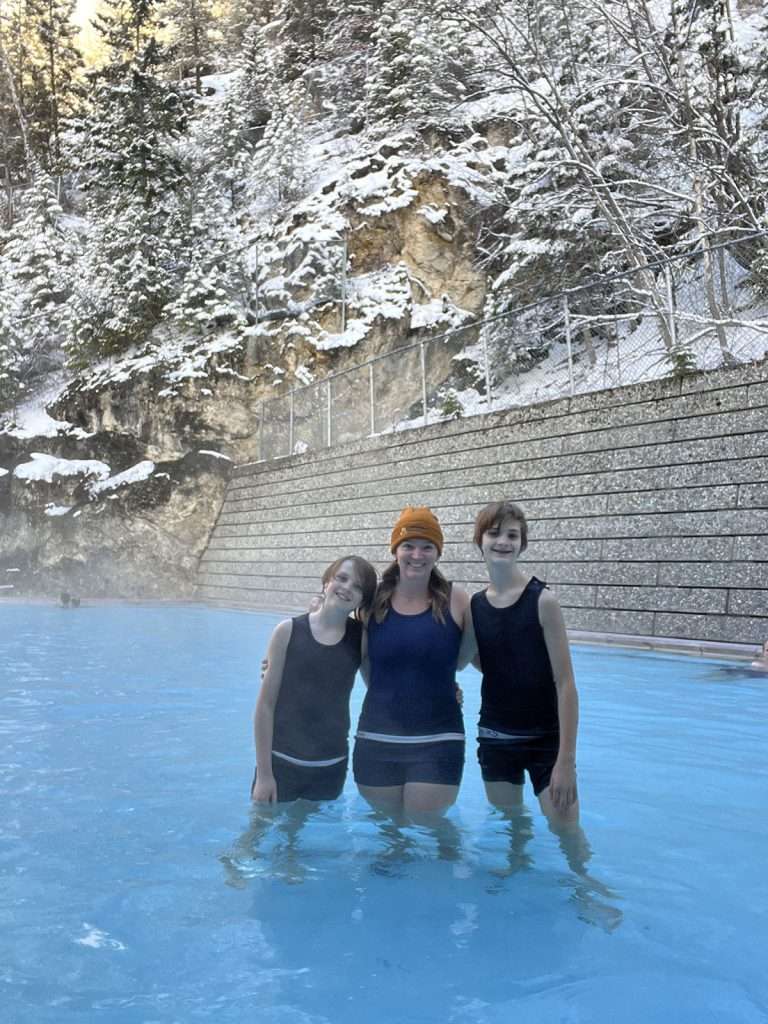 Radium hot springs, BC