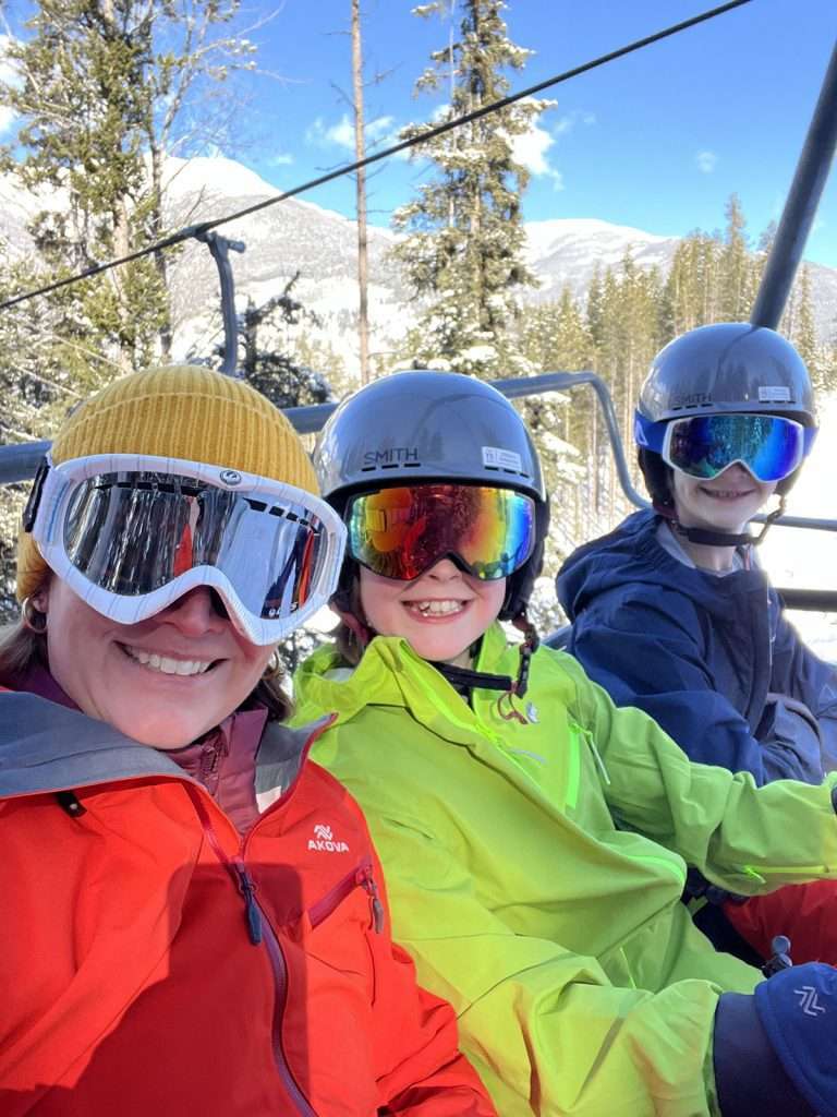 Ski lift Panorama Mountain Resort Lindsay, Mattias, Markus