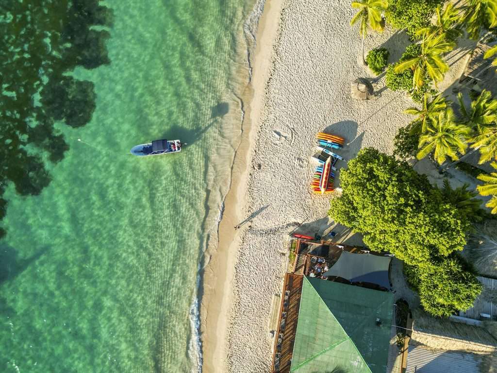 Castaway Island from Above in Fiji