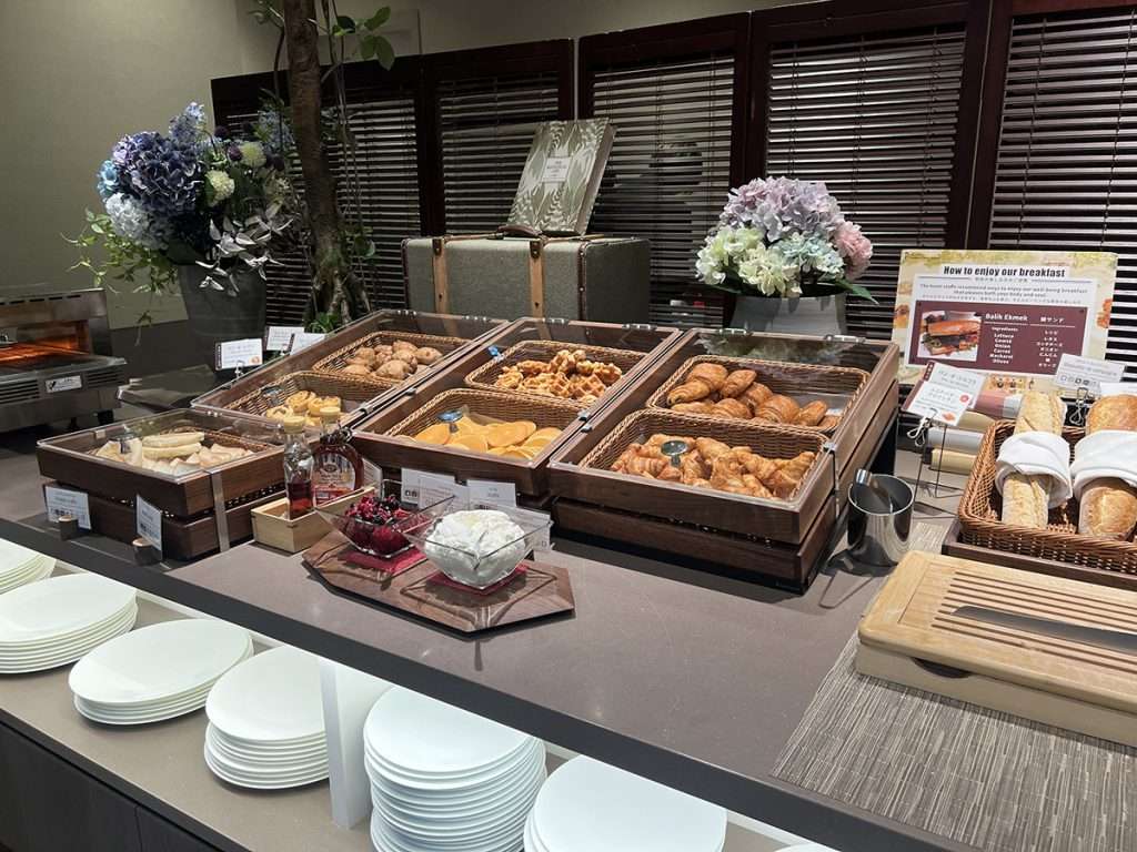 Breakfast buffet at Hotel
