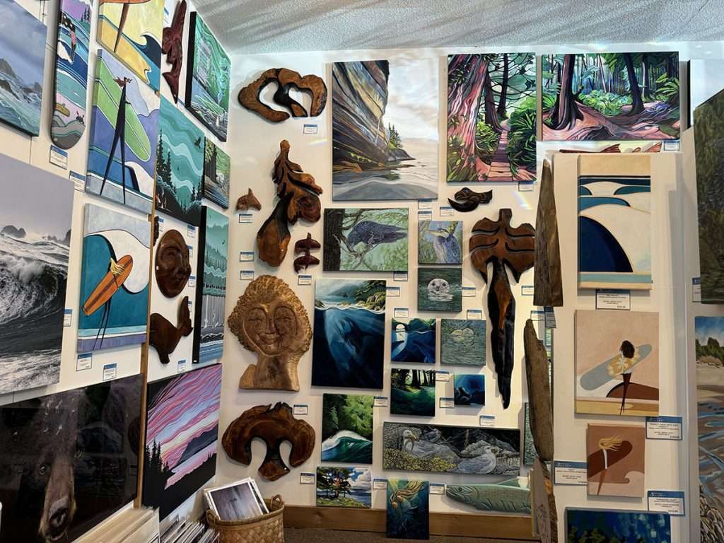 West coast art from Ucluelet gallery