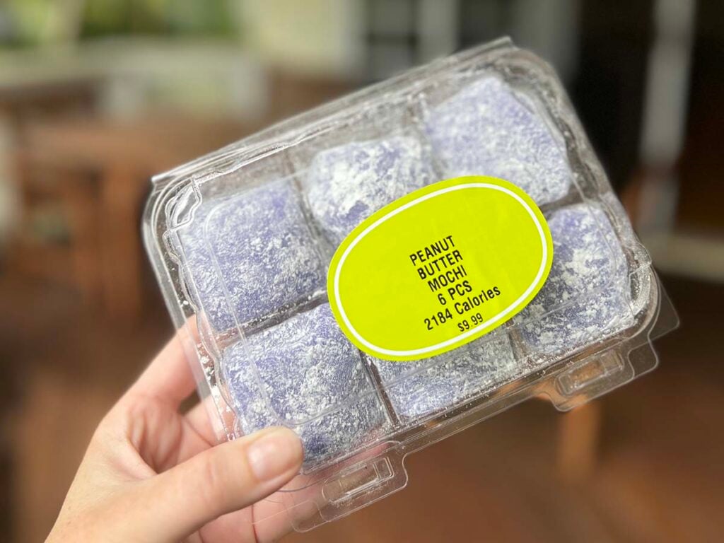 peanut butter mochi