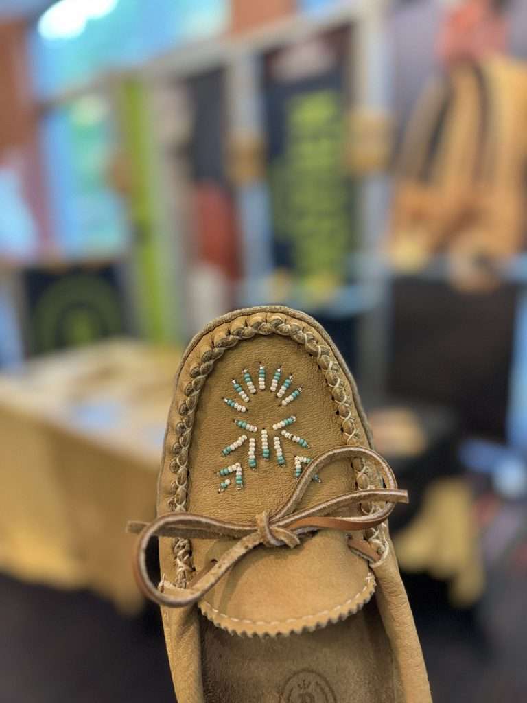 Indigenous mukluks made in Canada