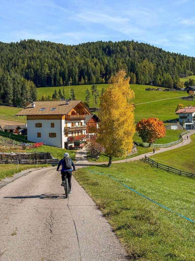 ebiking in the dolomites