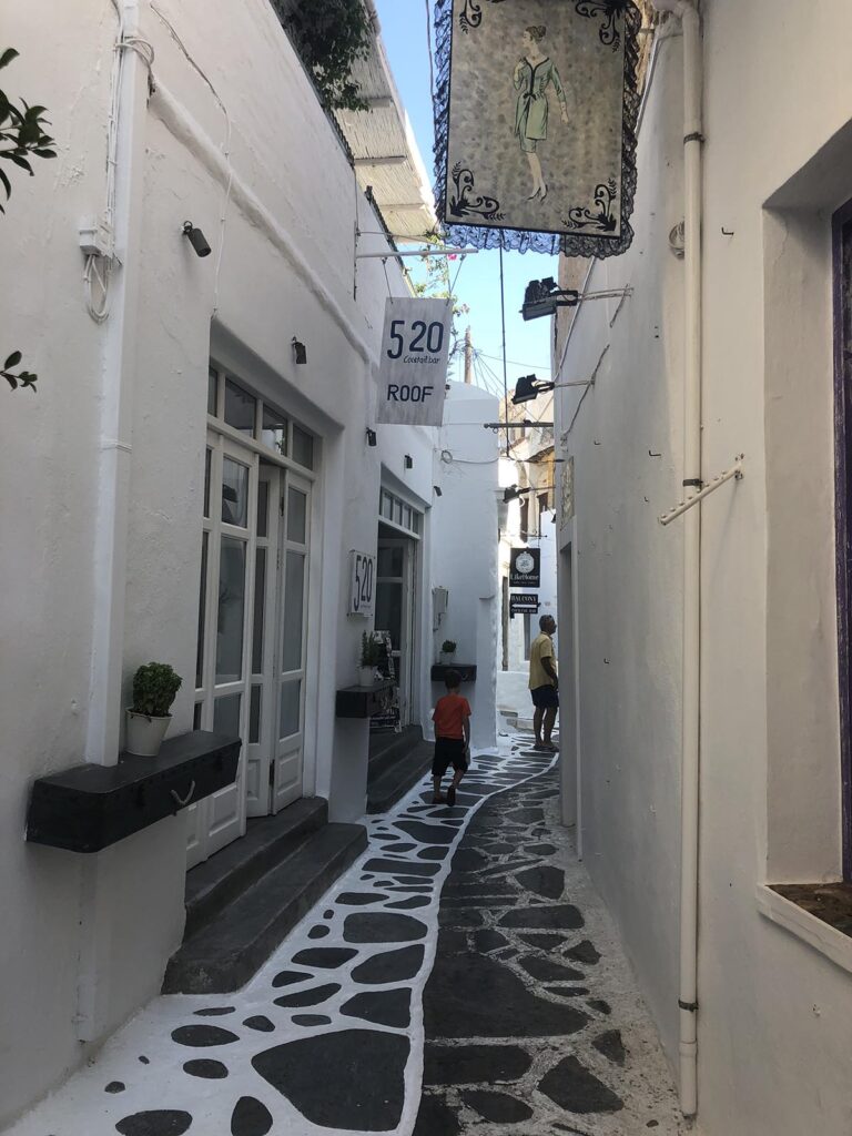 shopping in greece