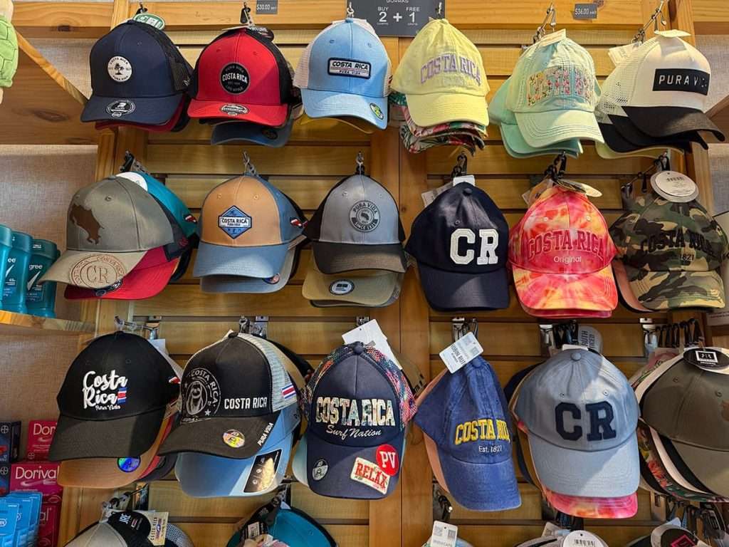 costa rica hat souvenirs