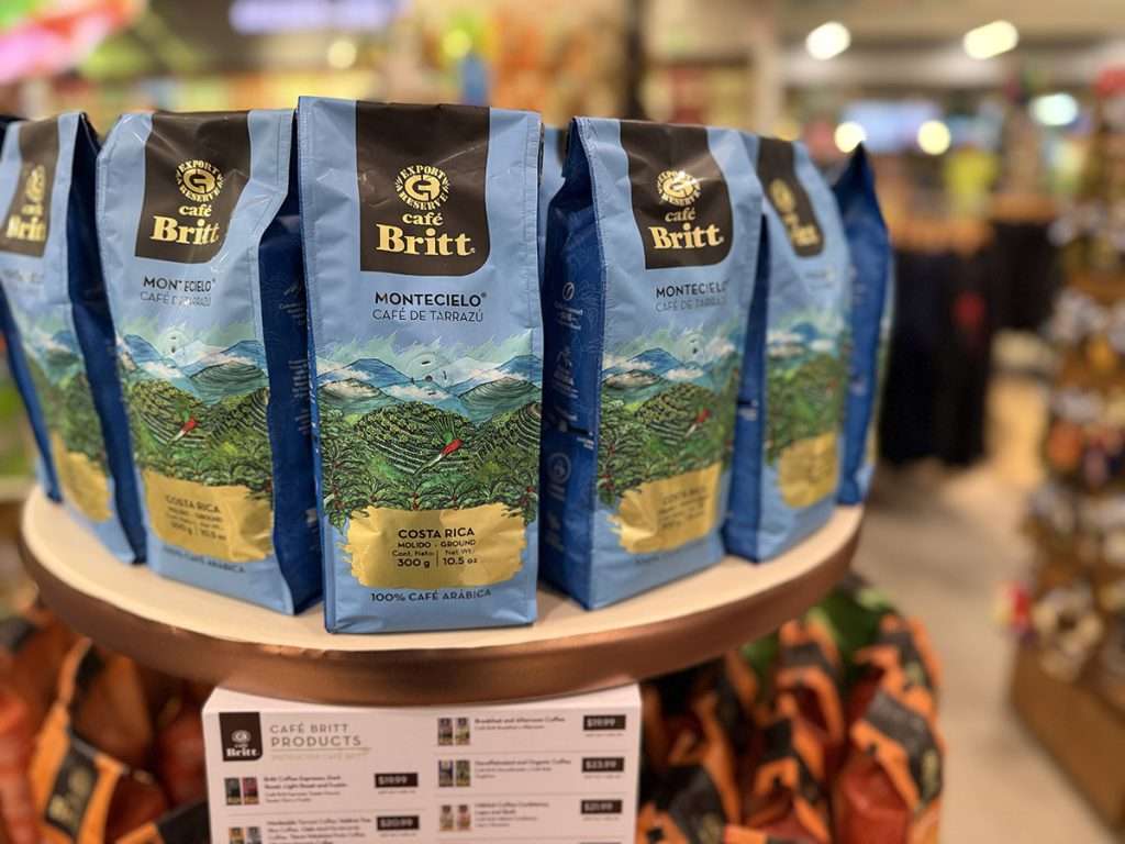 Costa Rican coffee for sale in packages