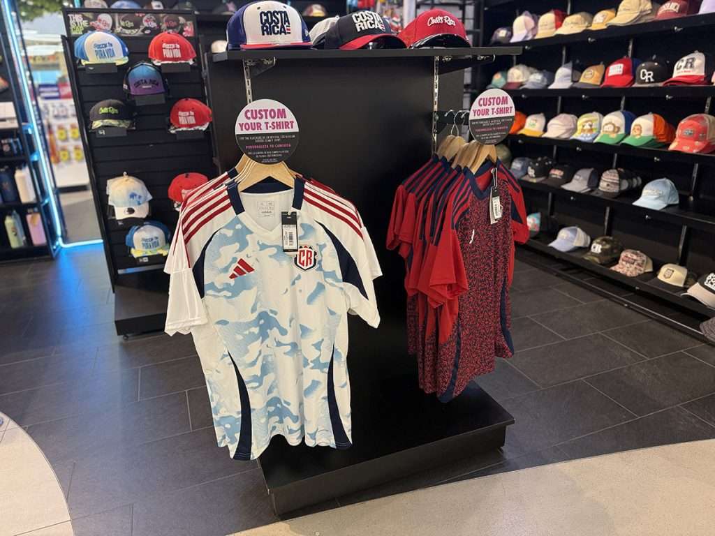 Costa rica souvenir soccer jerseys