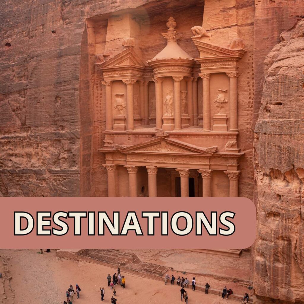 destinations by country
