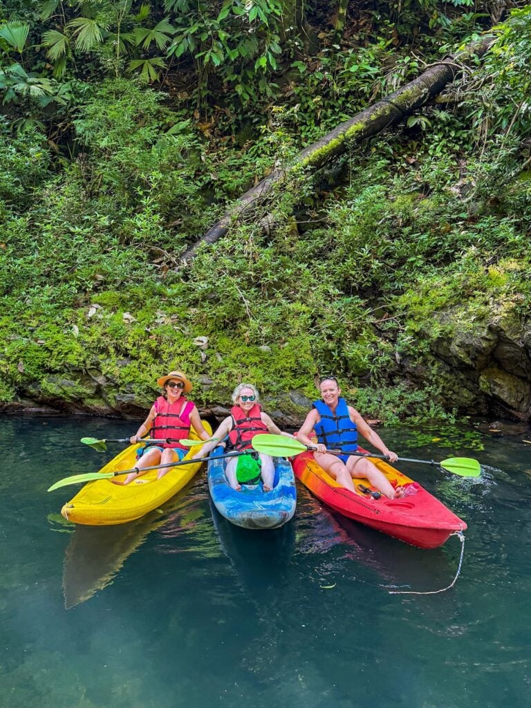 kayaking at la paloma