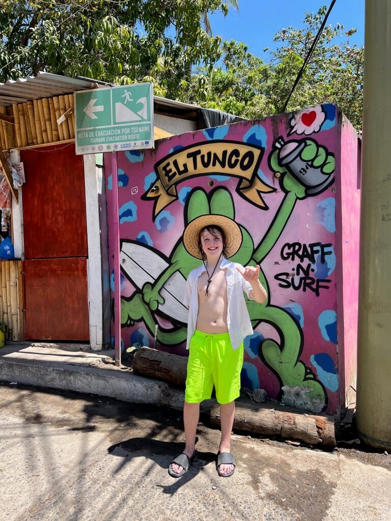 El Tunco street art
