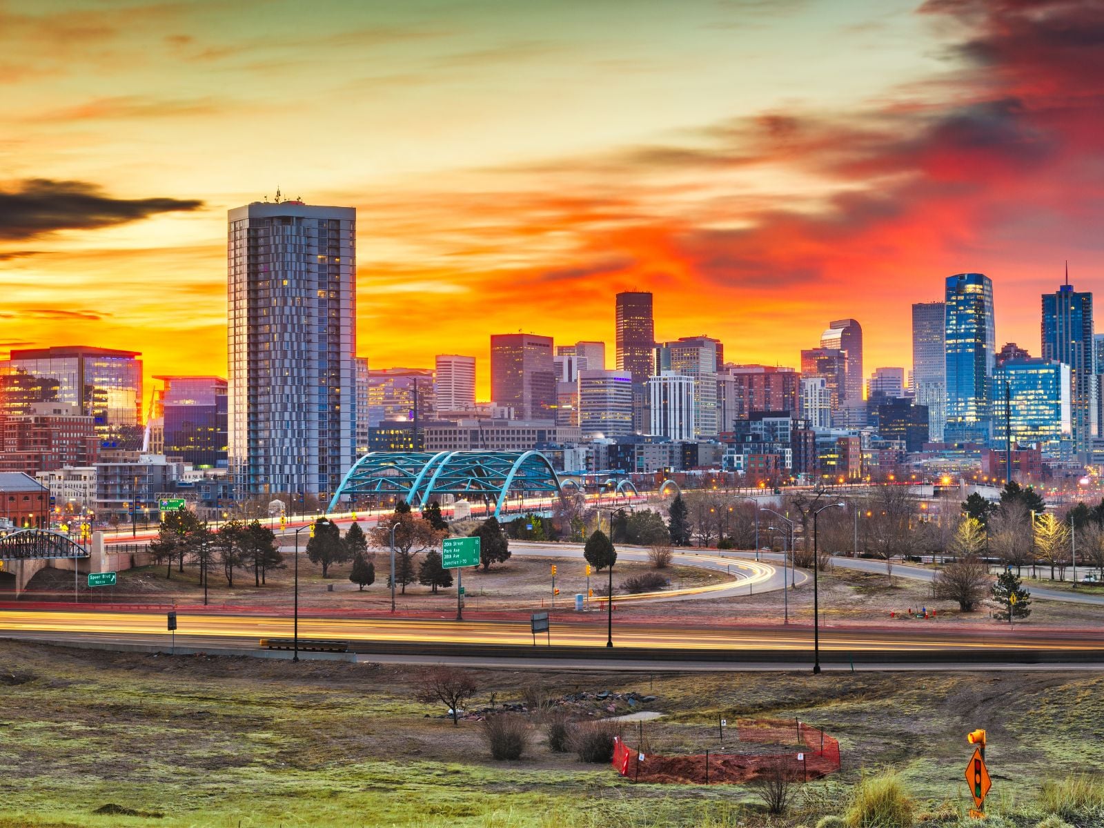 denver at sunset