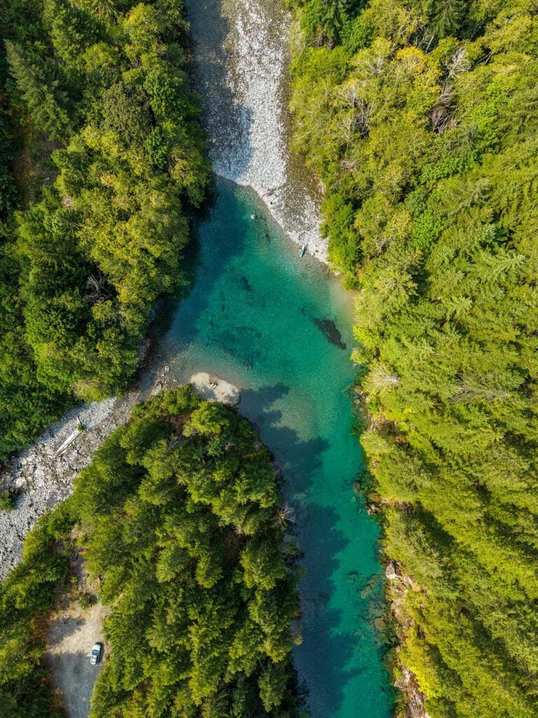 Taylor River from Above