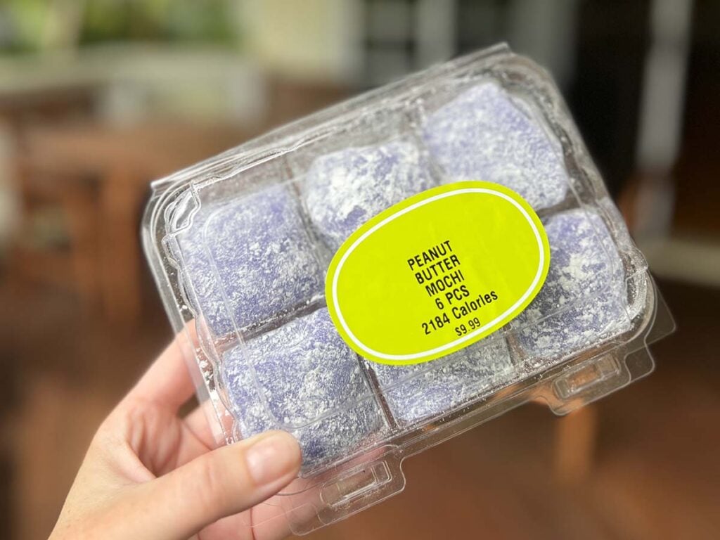 peanut butter mochi